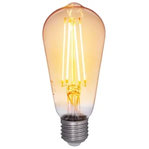 Airam Decor Amber LED Edison lampa 5W E27 380lm, dimbar