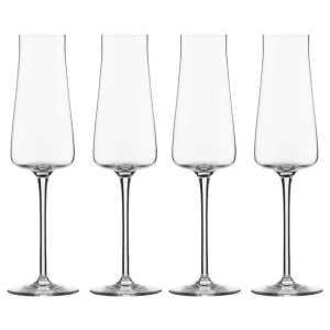 Alessi Eugenia champagneglas, 4 st