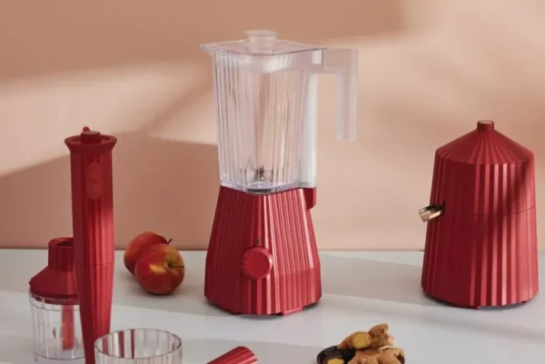 Alessi Plissé mixer, grå