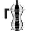 Alessi Pulcina espressobryggare, 6 koppar, aluminium - svart