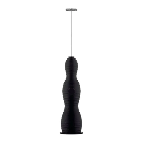 Alessi Pulcina mjölkskummare, svart