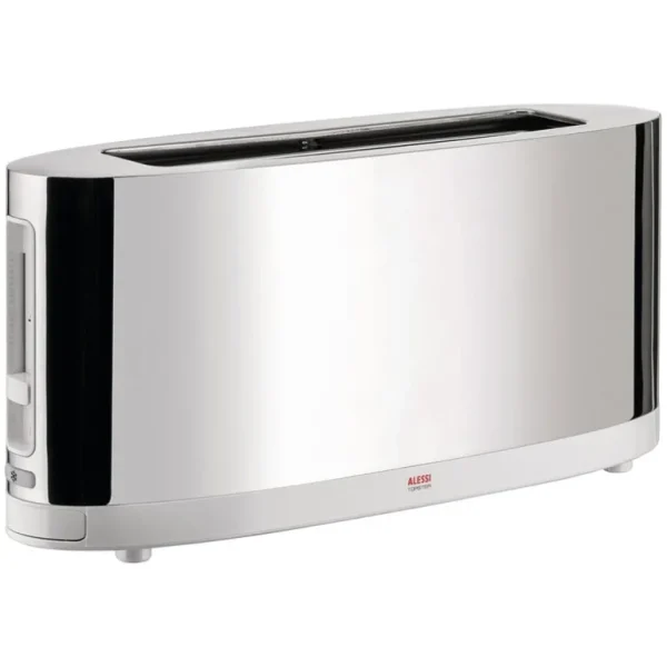 Alessi Toaster SG68, stål - vit