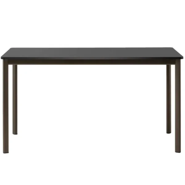 &Tradition Drip HW58 bord, svart - bronsfärgad aluminium
