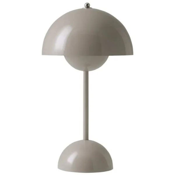 &Tradition &Tradition Flowerpot VP9 bärbar bordslampa, grey beige