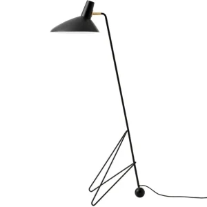 &Tradition Tripod HM8 golvlampa, mattsvart