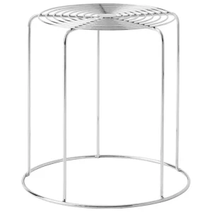 &Tradition Wire Stool VP11, rostfritt stål