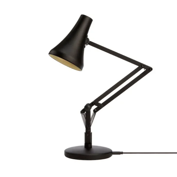 Anglepoise 90 Mini Mini skrivbordslampa, kolsvart