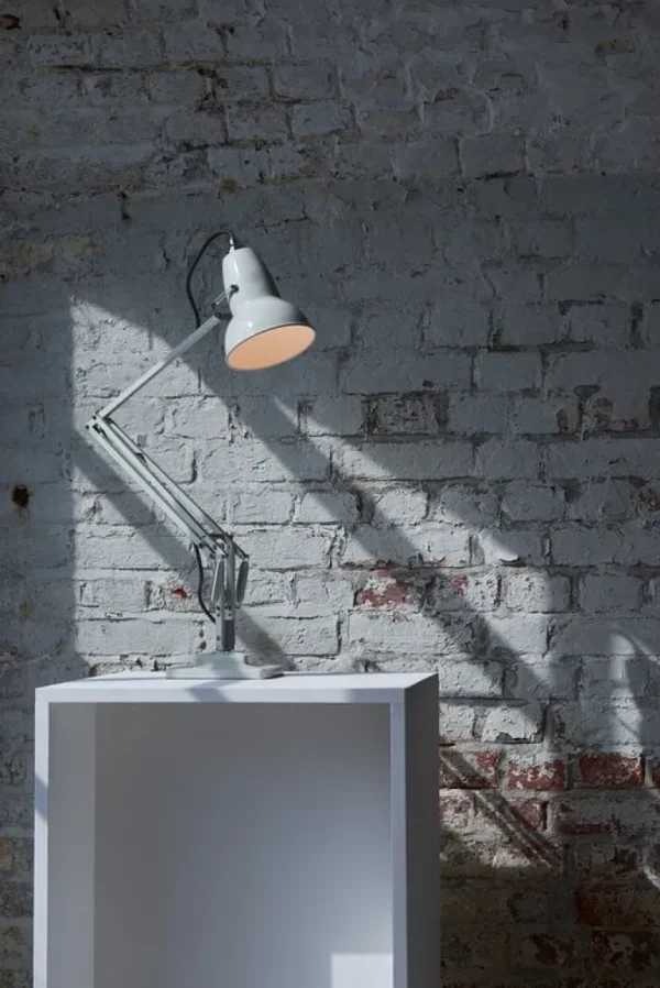 Anglepoise Original 1227 skrivbordslampa, linnevit