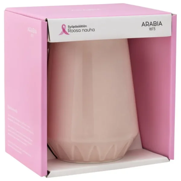 Arabia Ilona, vas 13 cm, Pink Ribbon