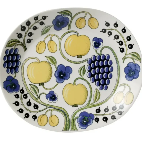 Arabia Paratiisi ovalt serveringsfat, 36 cm
