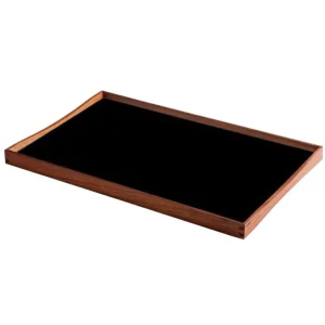 Architectmade Turning Tray bricka, medium, svart - blå