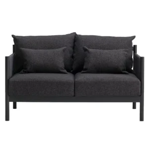 Ariake Braid soffa, 2-sits, svart