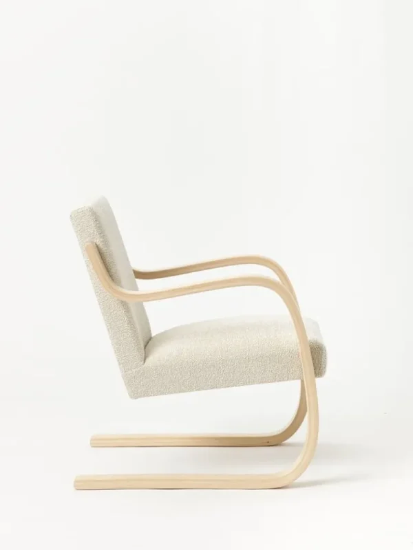 Artek Aalto Armchair 402, björk - cream/pearl Nubia 02