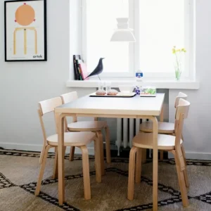 Artek Aalto bord 81B, björk