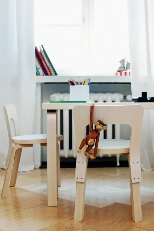 Artek Aalto bord 81B, björk
