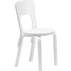 Artek Aalto Chair 66, vitlackad