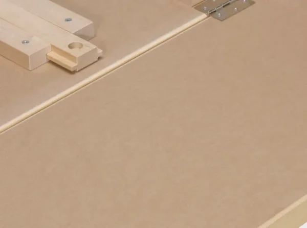 Artek Aalto klaffbord DL81C, björk - svart linoleum
