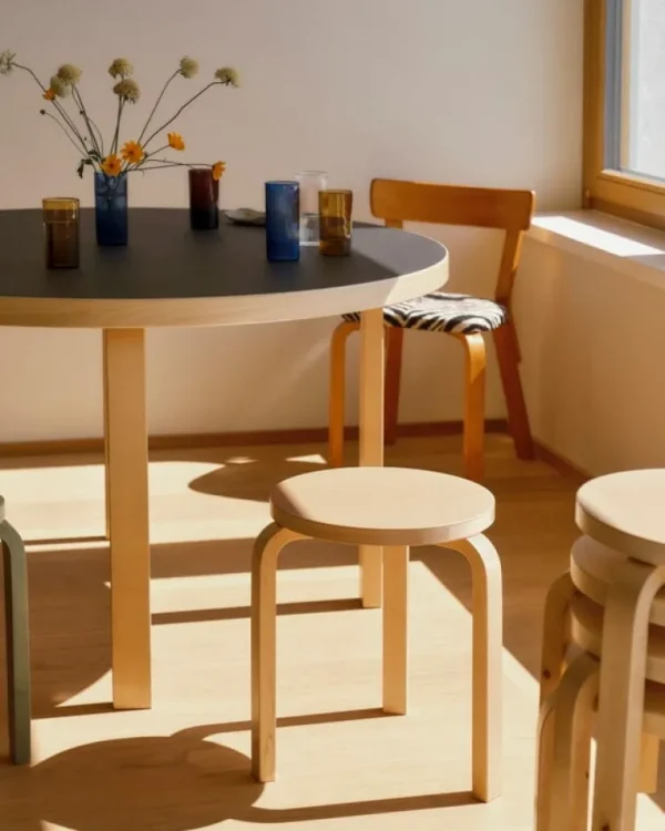 Artek Aalto, pall 60, vildbjörk