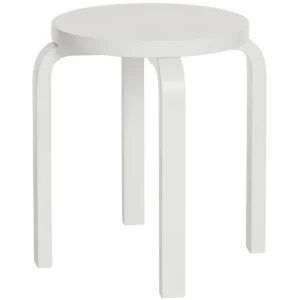 Artek Aalto pall E60, vitlackad