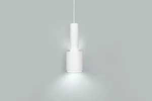 Artek Aalto pendellampa A110 ”Hand Grenade”, helvit