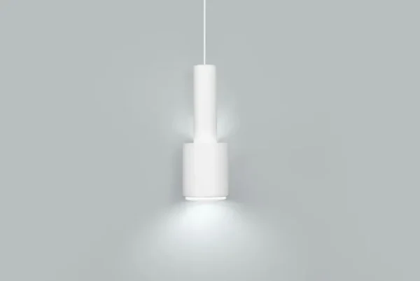Artek Aalto pendellampa A110 ”Hand Grenade”, helvit