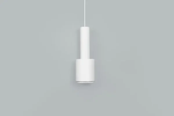 Artek Aalto pendellampa A110 ”Hand Grenade”, helvit