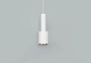 Artek Aalto pendellampa A110 ”Hand Grenade”, vit