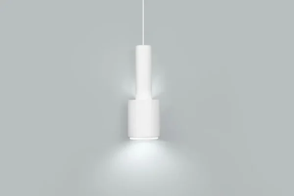 Artek Aalto pendellampa A110 ”Hand Grenade”, helvit