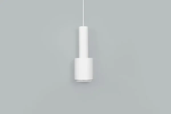 Artek Aalto pendellampa A110 ”Hand Grenade”, helvit