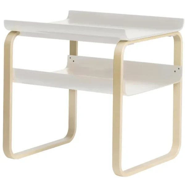 Artek Aalto sidobord 915, vit - björk