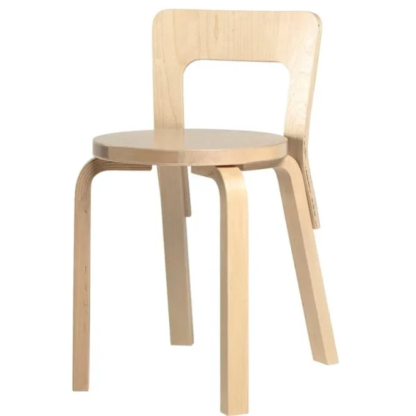 Artek Aalto stol 65, björk