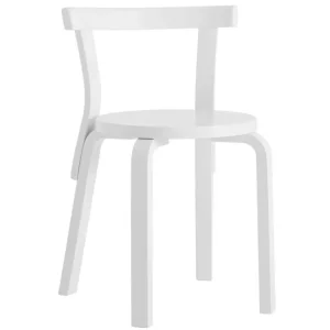 Artek Aalto stol 68, helvit