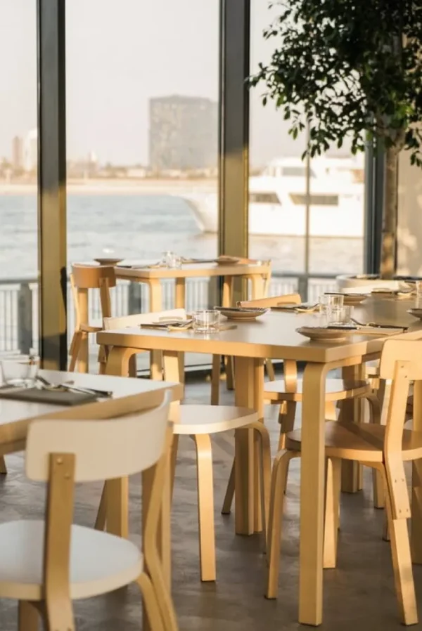 Artek Aalto stol 69, vit