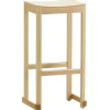 Artek Atelier barstol, 75 cm, lackerad bok