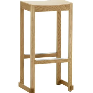 Artek Atelier barstol, 75 cm, lackerad ek