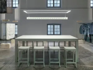 Artek Atelier barstol, 65 cm, mörkröd