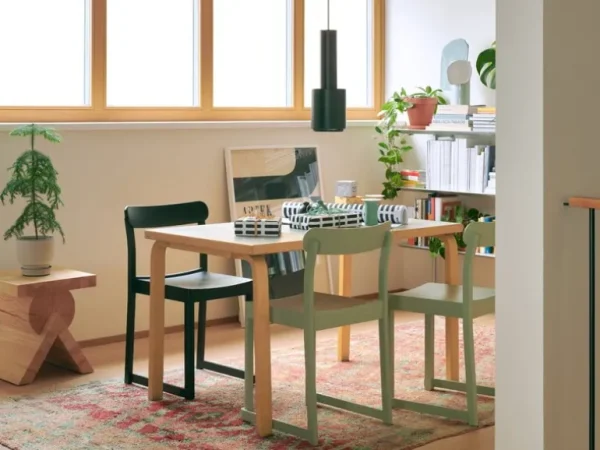 Artek Atelier stol, svart
