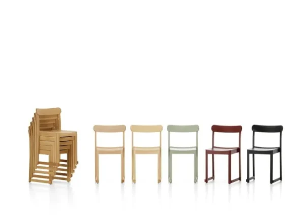Artek Atelier stol, svart