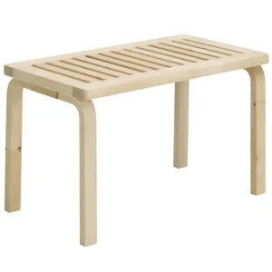 Artek Bänk 153B av Aalto, vildbjörk