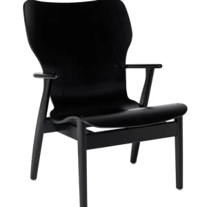 Artek Domus fåtölj, svartbetsad