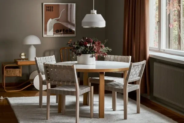Artek Riihitie blomkruka B, medium, vitglansig