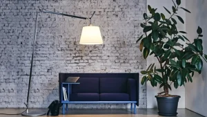 Artemide Tolomeo Maxi golvlampa, aluminium