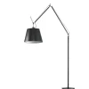 Artemide Tolomeo Mega golvlampa 42 cm, aluminium - black satin