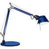 Artemide Tolomeo Micro bordslampa, metallblå