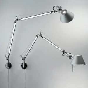 Artemide Tolomeo Mini Parete vägglampa, svart