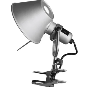 Artemide Tolomeo Pinza lampa, clip-on, aluminium