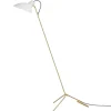 Astep VV Cinquanta golvlampa, mässing - vit