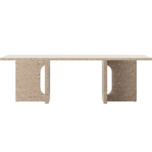 Audo Copenhagen Androgyne soffbord, Kunis Breccia-sten, sand