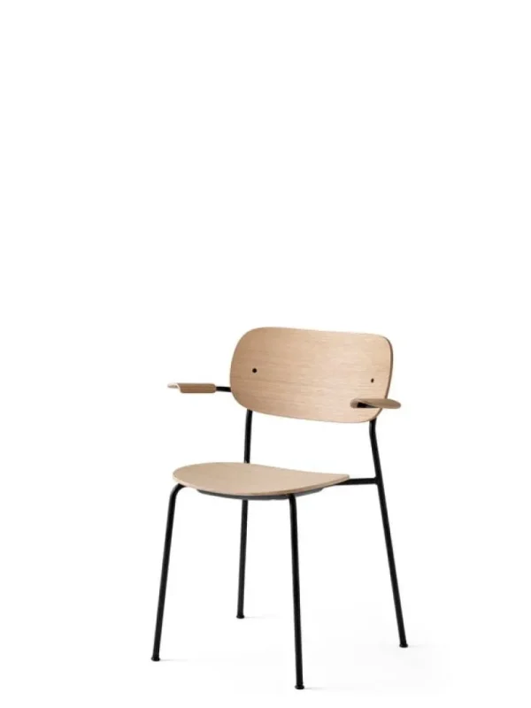 Audo Copenhagen Co stol med armstöd, ek