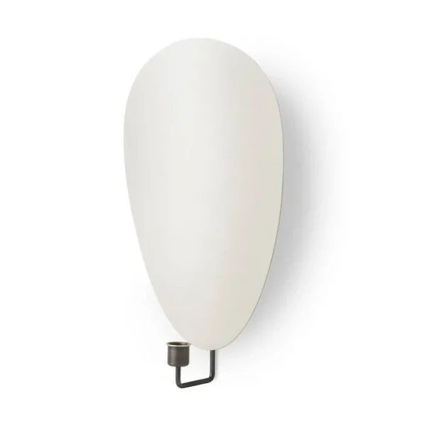 Audo Copenhagen Flambeau väggkandelaber, 40 cm, bronsfärgad mässing - grå